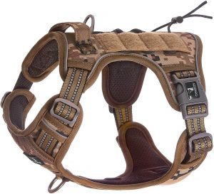 dog harness with gun holster