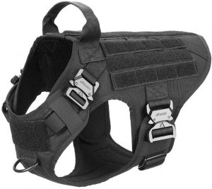 ICEFANG Tactical Dog Harness Black4x M 1