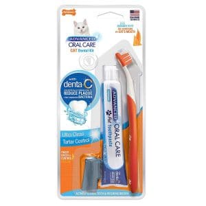 best cat toothbrush and paste