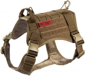 OneTigris Tactical Dog Harness Coyote XL 1