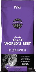 Worlds Best Cat Litter Scented Cluming Litter 1