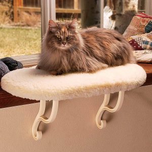 KH Pet Products Kitty Sill Hammock Fleece Heated 2